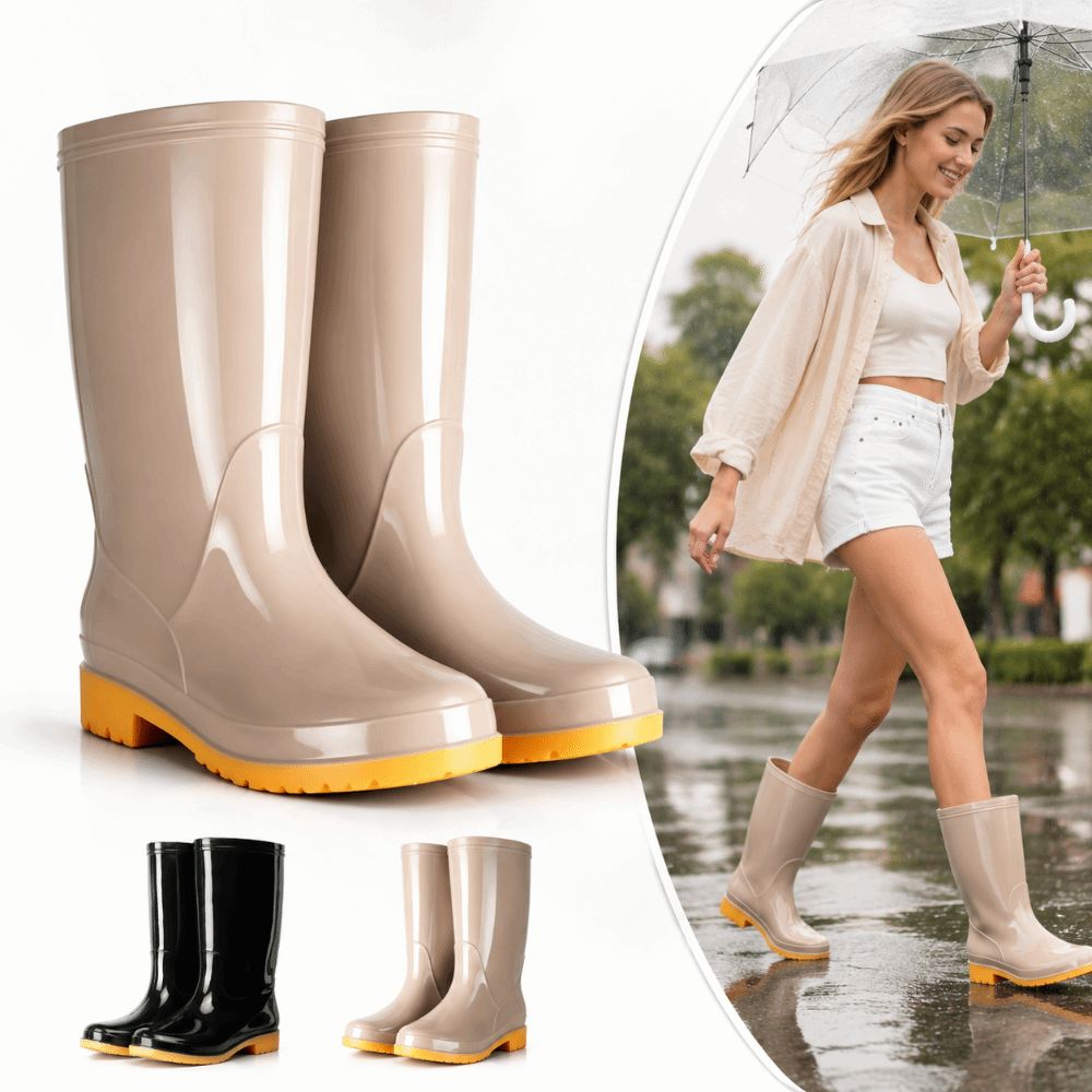 Women Kitchen Accessories - Bottes de pluie longues pour femmes,