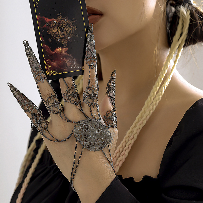 Bracelet à Ongles Punk Goth, D - Women Accessories Dubai avis et prix