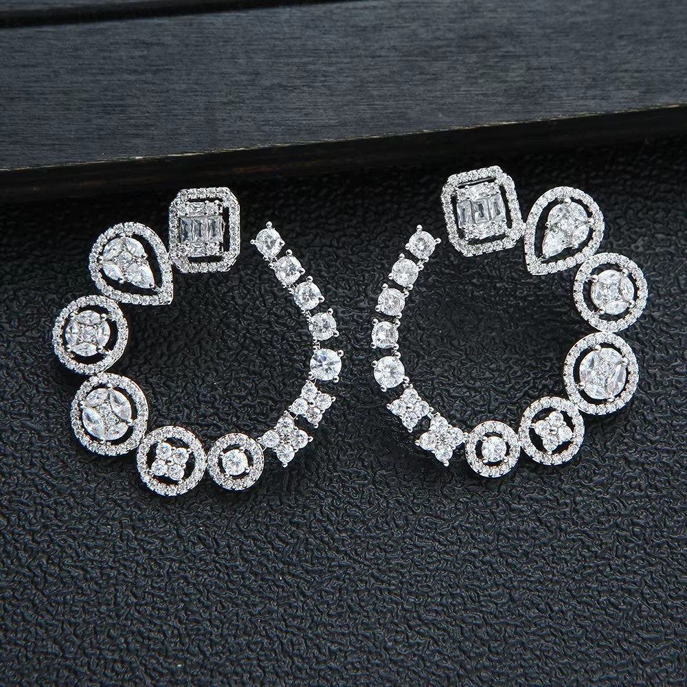Boucles d'oreilles rondes de l - Women Accessories Dubai avis et prix