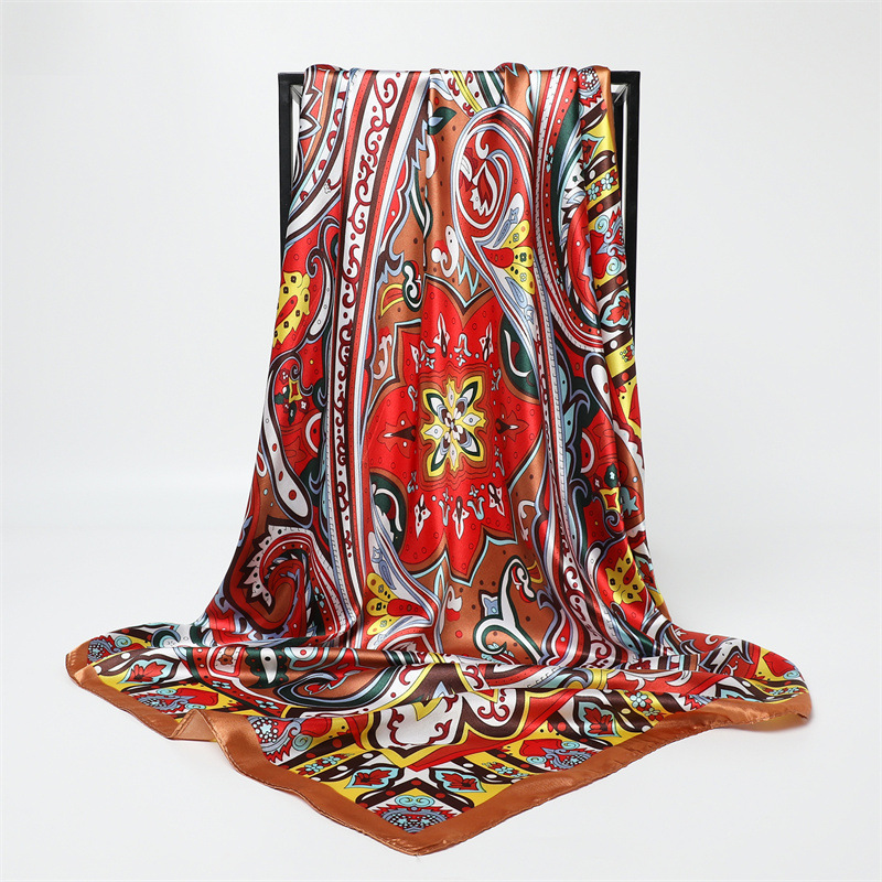Écharpe carrée grande taille 9 - Silk Scarf Square avis et prix