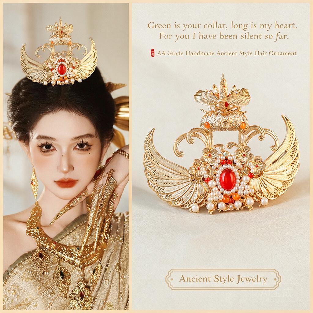 Couronne de cheveux traditionn - Women'S Red Accessories avis et prix